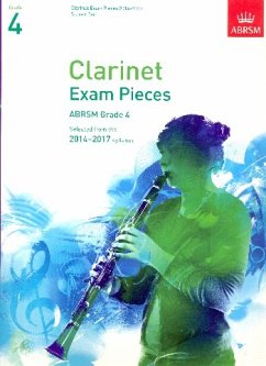 Cover Clarinet Exam Pieces 20142017, Grade 4, Score & Part