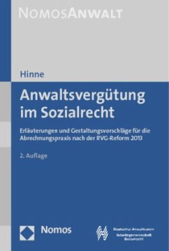 Cover Anwaltsvergütung im Sozialrecht