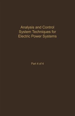 Control and Dynamic Systems V44: Analysis and Control System Techniques for Electric Power Systems Part 4 of 4 (eBook, PDF)