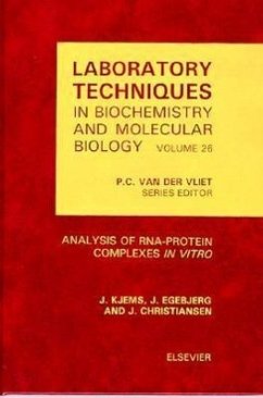 Analysis of Rna-Protein Complexes in Vitro - Kjems, J. / Egebjerg, J. / Christiansen, J. (eds.)