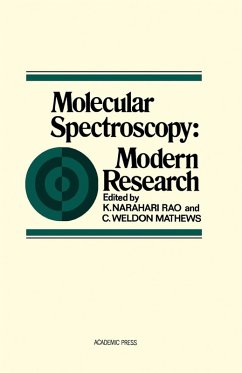 Molecular Spectroscopy (eBook, PDF)