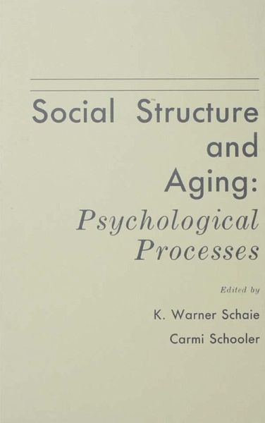 Social Structure and Aging (eBook, PDF) Social Structure and Aging (eBook, PDF)