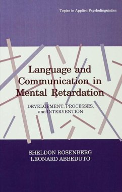 Cover Language and Communication in Mental Retardation (eBook, PDF)
