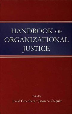 Handbook of Organizational Justice (eBook, ePUB)