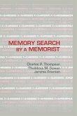 Memory Search By A Memorist (eBook, PDF)