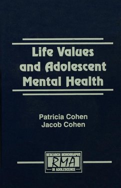 Cover Life Values and Adolescent Mental Health (eBook, PDF)