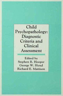 Child Psychopathology (eBook, PDF)