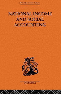 National Income and Social Accounting (eBook, ePUB) - Cooper, Ronald; Edey, Profesor Harold C; Edey, Harold C.; Peacock, Alan T; Peacock, Alan T.