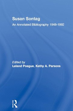 Susan Sontag (eBook, PDF)