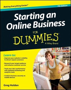 Cover Starting an Online Business For Dummies (eBook, PDF)