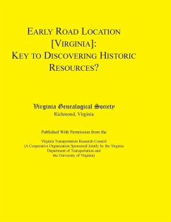 Early Road Location [Virginia] - Virginia Genealogical Society