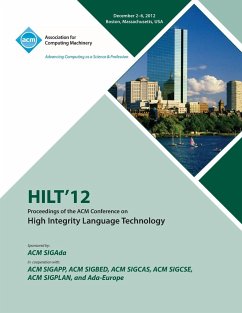 Hilt 12 Proceedings of the ACM Conference on High Integrity Language Technology - Hilt 12 Conference Committee