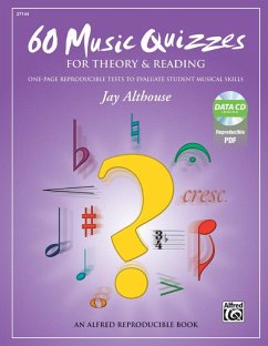 60 Music Quizzes for Theory and Reading - Althouse, Jay