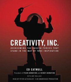 Creativity, Inc., 11 Audio-CDs - Catmull, Ed