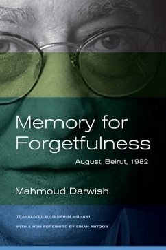 Memory for Forgetfulness (eBook, ePUB) - Darwish, Mahmoud