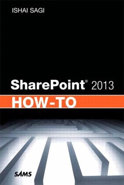 SharePoint 2013 How-To (eBook, PDF) - Sagi, Ishai