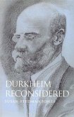 Durkheim Reconsidered (eBook, PDF)