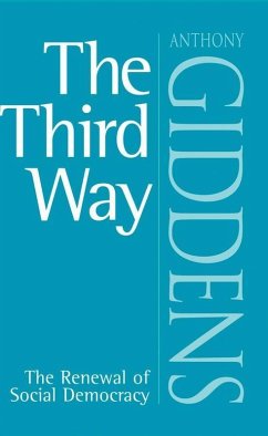 The Third Way (eBook, ePUB) - Giddens, Anthony