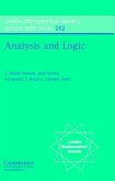 Analysis and Logic (eBook, PDF) Analysis and Logic (eBook, PDF)