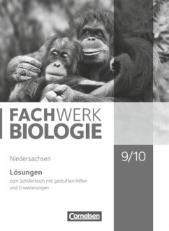 Fachwerk Biologie - Niedersachsen - 9./10. Schuljahr / Fachwerk Biologie, Ausgabe Niedersachsen - Pondorf, Peter;Stelzig, Ingmar;Zitzmann, Josef Johannes