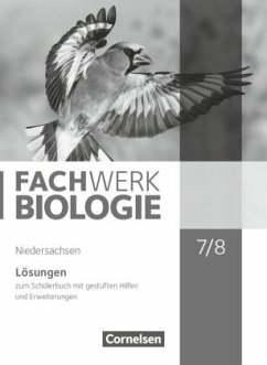 Cover Fachwerk Biologie - Niedersachsen - 7./8. Schuljahr / Fachwerk Biologie, Ausgabe Niedersachsen