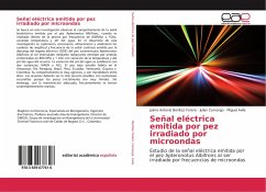 Señal eléctrica emitida por pez irradiado por microondas