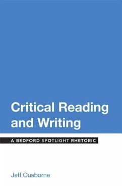 Critical Reading and Writing - Ousborne, Jeff