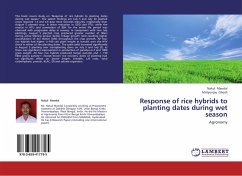 Response of rice hybrids to planting dates during wet season