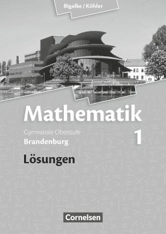 Band 1 - Lösungen zum Schülerbuch - Köhler, Norbert;Bigalke, Anton;Ledworuski, Gabriele