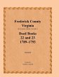 Frederick County, Virginia Deed Book... - Bild 1