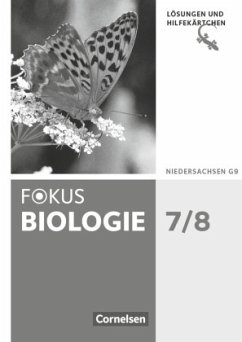 Fokus Biologie - Neubearbeitung - Gymnasium Niedersachsen G9 - 7./8. Schuljahr / Fokus Biologie, Gymnasium Niedersachsen G9, Neubearbeitung 4 - Budde, Julia;Schulz, Jutta;Meinecke, Yvonne