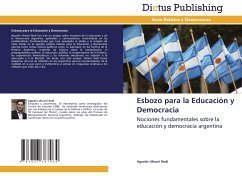 Esbozo para la Educación y Democracia - Ulivarri Rodi, Agustín