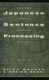 Japanese Sentence Processing (eBook, ePUB)