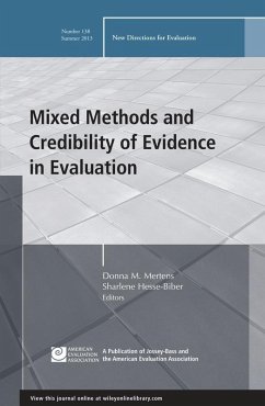 Cover Mixed Methods and Credibility of Evidence in Evaluation (eBook, PDF)