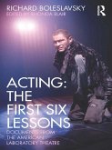 Acting: The First Six Lessons (eBook, ePUB)