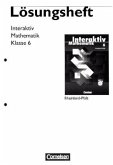 6. Schuljahr, Lösungen zum Schülerbuch / Mathematik interaktiv, Ausgabe Rheinland-Pfalz