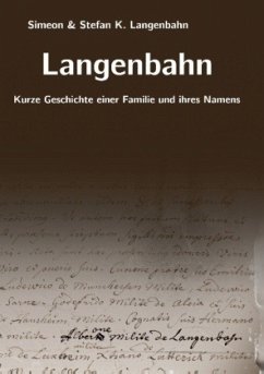 Langenbahn - Langenbahn, Simeon;Langenbahn, Stefan K.