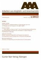 AAA Arbeiten aus Anglistik und Amerikanistik 2013 Heft 1