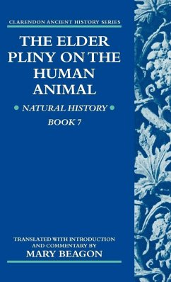 Cover The Elder Pliny on the Human Animal