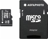 AgfaPhoto MicroSDHC UHS-I 32GB High Speed Class 10 U1 + Adapter