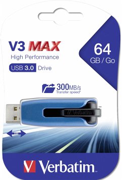 Verbatim Store n Go V3 MAX 64GB USB 3.0 Read max. 300MBs 49807