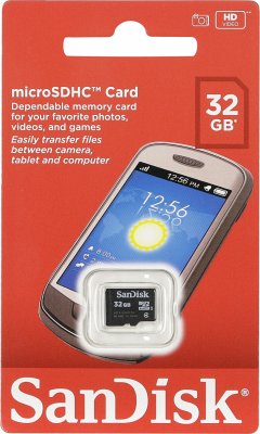 SanDisk MicroSDHC Card Only 32GB SDSDQM-032G-B35