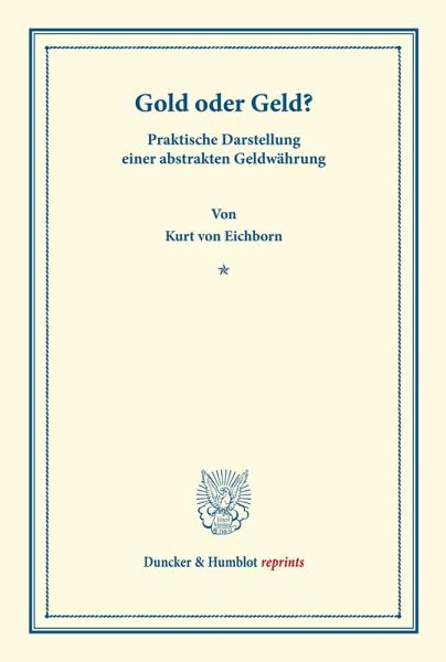 Gold oder Geld? Gold oder Geld?