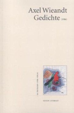 Gedichte (1986) - Wieandt, Axel
