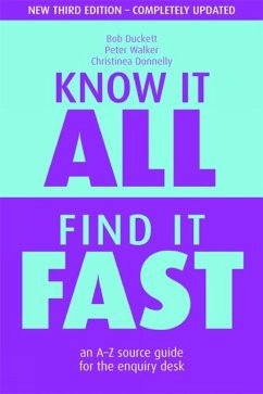 Cover Know it All, Find it Fast (eBook, PDF)