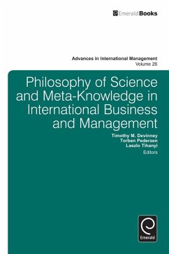 Cover Philosophy of Science and Meta-Knowledge in International Business and Management (eBook, ePUB)