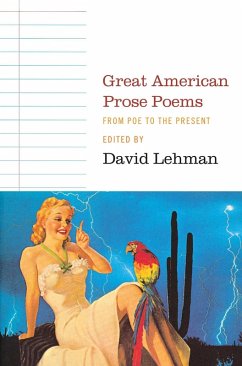 Great American Prose Poems (eBook, ePUB)