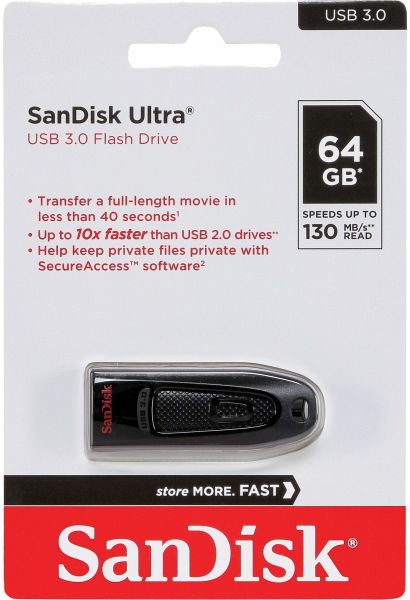 SanDisk Ultra 64GB USB Stick 3.0 - Portofrei bei bücher.de kaufen
