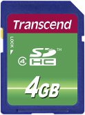 Transcend SDHC 4GB Class 4