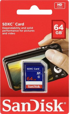 SanDisk SDXC Card 64GB SDSDB-064G-B35